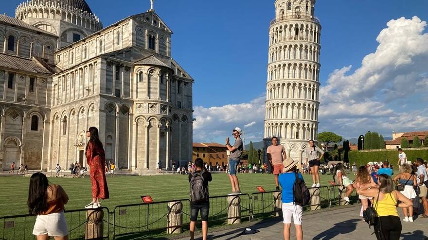 La Torre de Pisa cumple 850 años con conciertos y proyecciones de cine