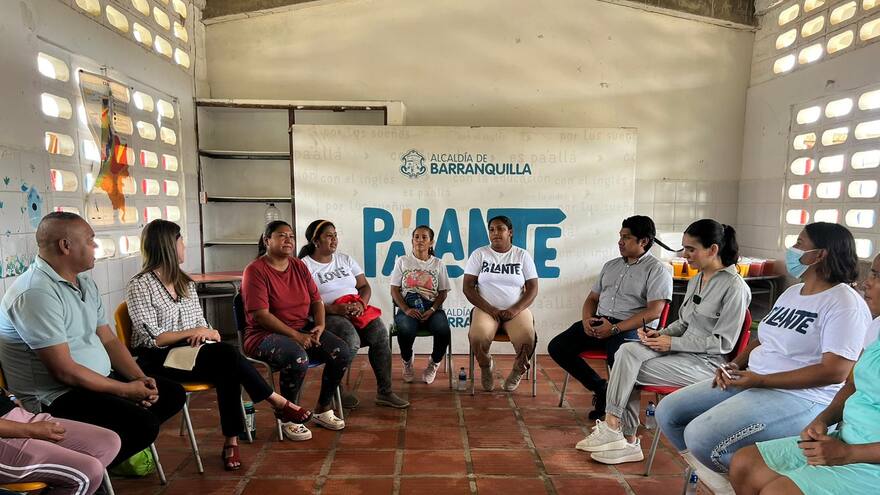 En Barranquilla: programa distrital Pa'Lante beneficia a familias migrantes
