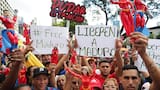 Chavistas exigen con “gran marcha” en Caracas la libertad de Maduro, detenido en EE.UU.