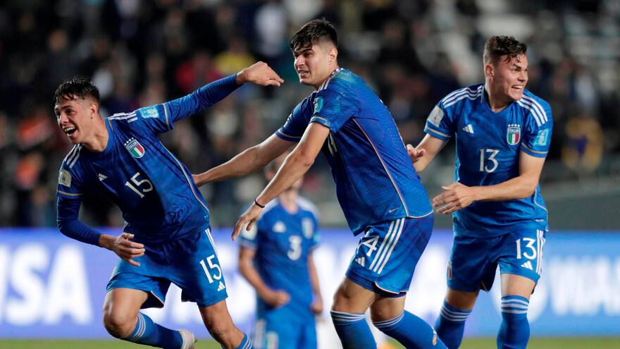 Italia, el rival de Colombia en los cuartos de final del Mundial Juvenil