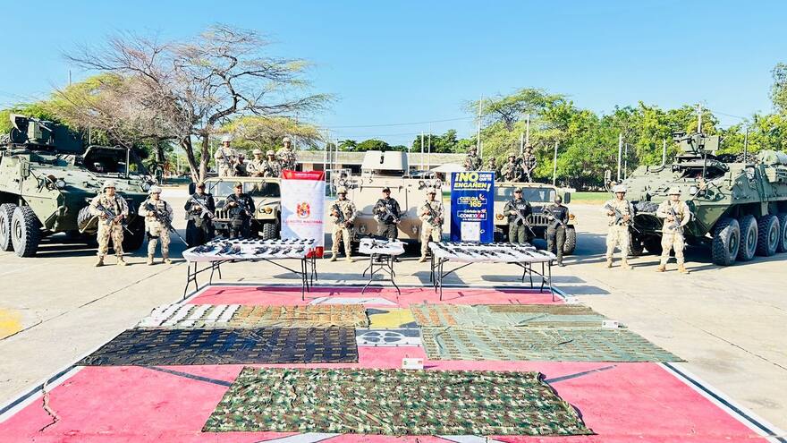 Desmantelaron depósito de armas del ‘Clan del Golfo’ en La Guajira