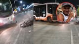 Identifican a joven que murió en choque entre moto y bus de Transcaribe en Cartagena