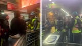 Video | Enfrentamiento entre vigilantes de TransMilenio y presuntos estudiantes colados dejó heridos en Bogotá