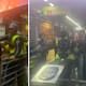 Video | Enfrentamiento entre vigilantes de TransMilenio y presuntos estudiantes colados dejó heridos en Bogotá