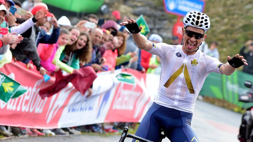 Denifl se impone en la etapa 17 de la Vuelta a España