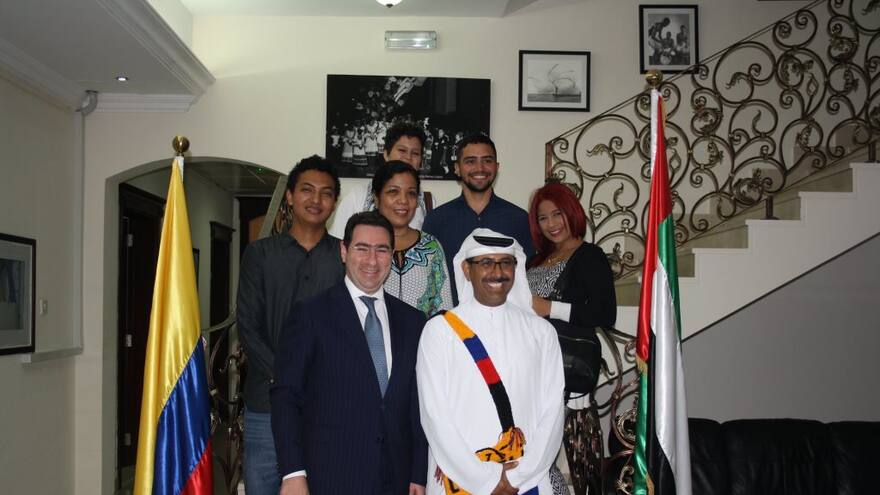 Artistas cartageneros están en residencias artísticas en los Emiratos Árabes