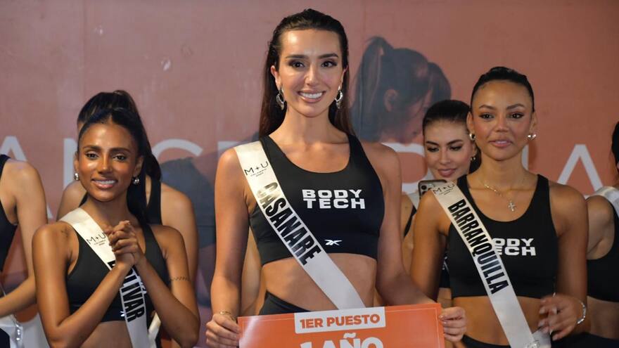 Miss Casanare, elegida como mejor cuerpo del Miss Universe Colombia