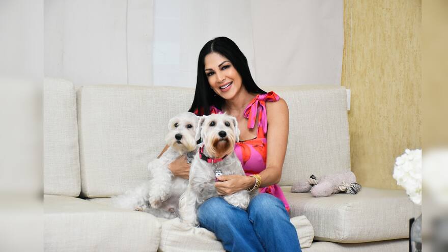 Nala y Juancho, los ‘amores perrunos’ de Liliana Álvarez