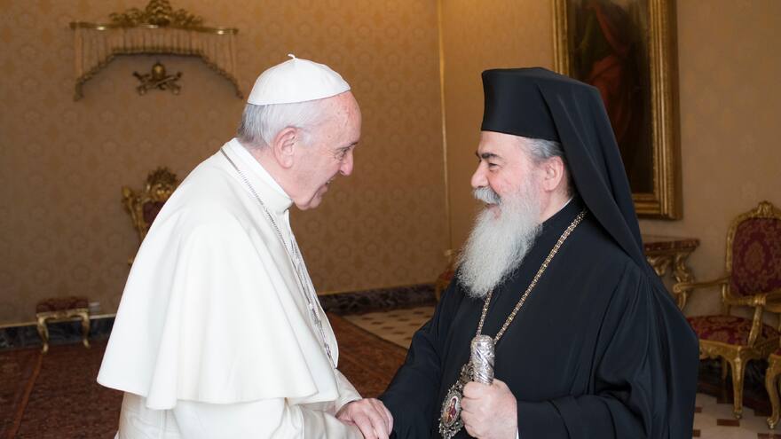 El Papa defiende el 'status quo' de Jerusalén y pide detener la violencia