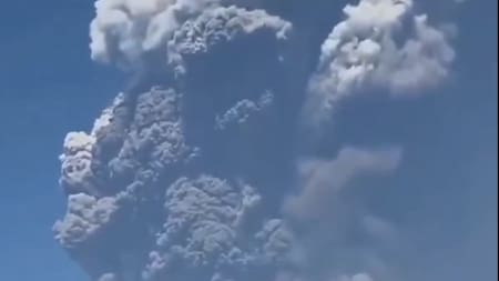 Volcán que estuvo inactivo por casi 12 mil años hizo erupción: provocó tos en personas y contaminación