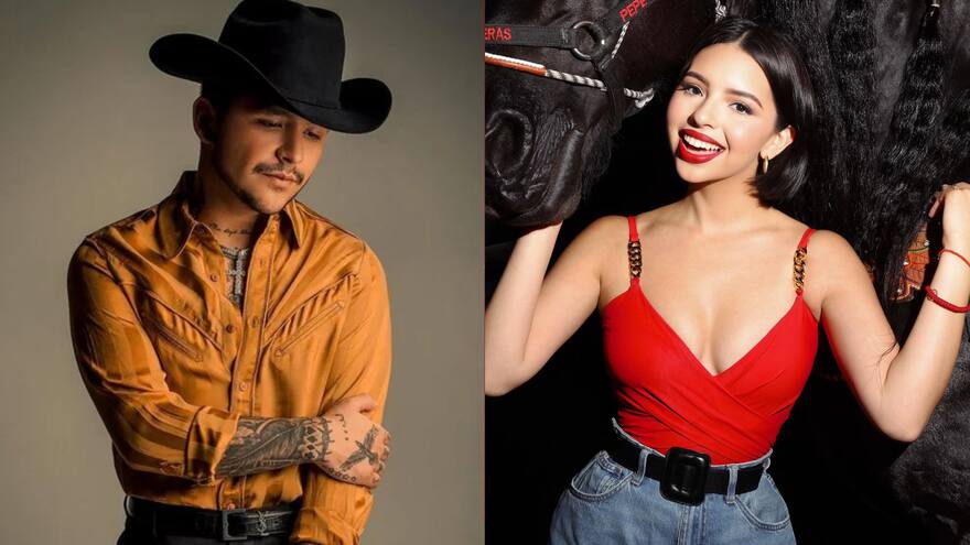 Christian Nodal y Ángela Aguilar confirman que son novios
