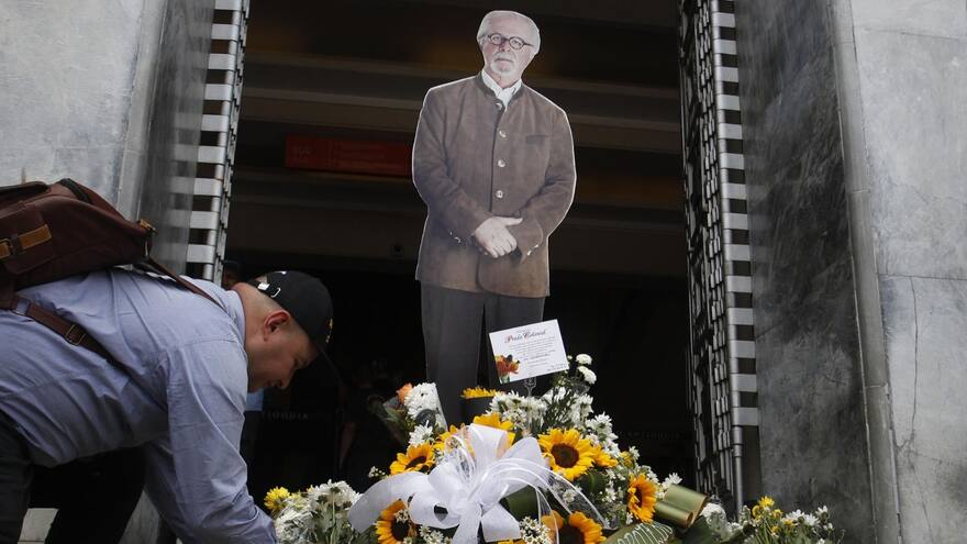 Gobierno decreta tres días de luto nacional por la muerte de Fernando Botero