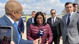 Delcy Rodríguez llega a Países Bajos para “defender” a su país en disputa por el Esequibo