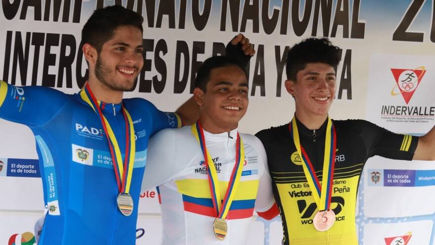 Francisco Jaramillo conquista oro en Torneo Nacional de Ciclismo