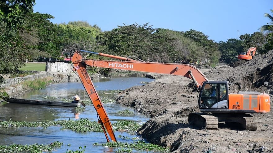 Avanzan obras de recuperación en el caño de la auyama