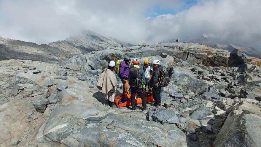 Así fue el rescate de los dos parapentistas accidentados en la Sierra Nevada de Santa Marta