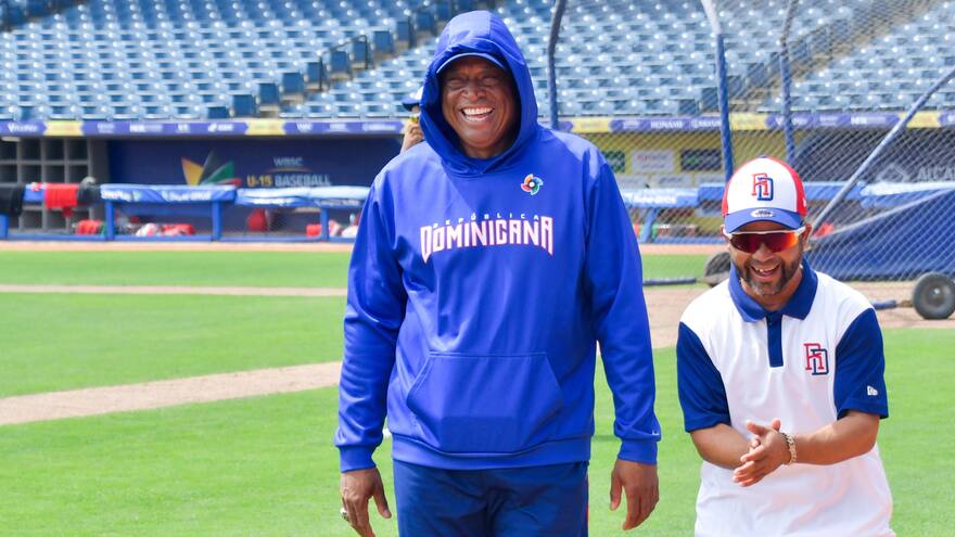 José Canó, mánager de República Dominicana, habla del Mundial Sub-15 de Béisbol y de sus peloteros: “Tengo casi 30 millones de dólares en este equipo”