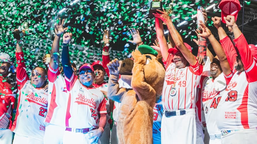 Atlántico, campeón del Torneo Nacional de Béisbol Plus 50