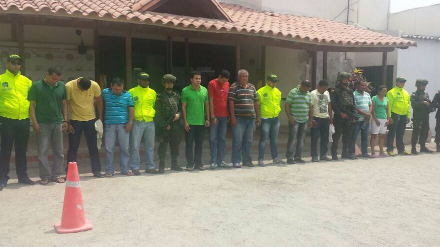 Policía capturó a ‘Los Bolaño', encargados de camuflar droga en contenedores de fruta