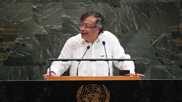 Petro propone a la ONU un ejército internacional para “liberar a Palestina”