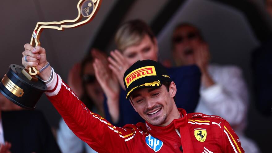 Charles Leclerc gana el Gran Premio de Mónaco