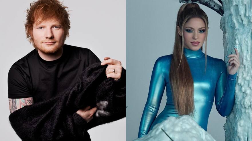 Ed Sheeran anuncia colaboración con Shakira