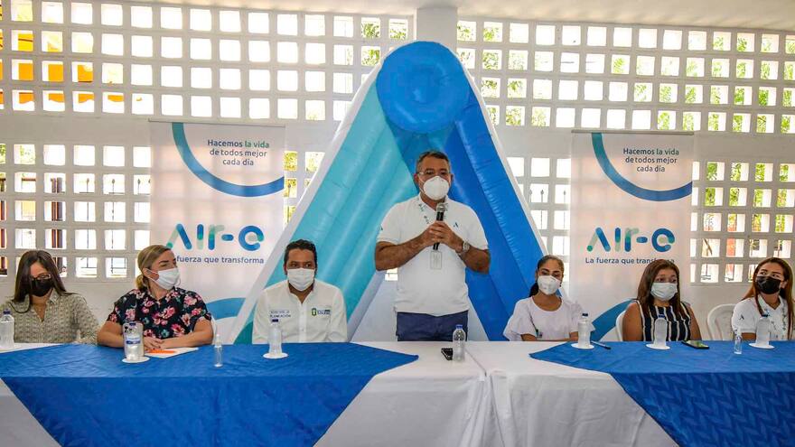Air-e entrega modernización de redes en sector de Soledad