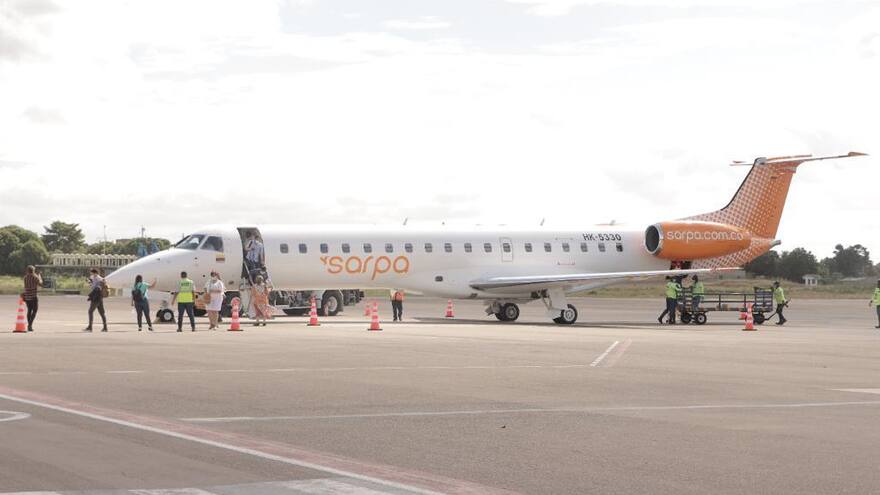Se inauguró la ruta aérea Medellín-Riohacha