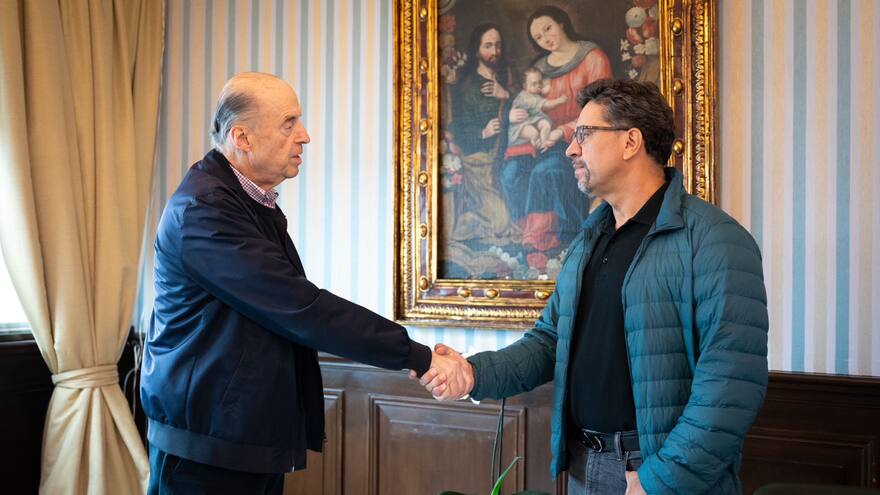 El canciller Leyva se reúne en Bogotá con embajador León Fredy Muñoz