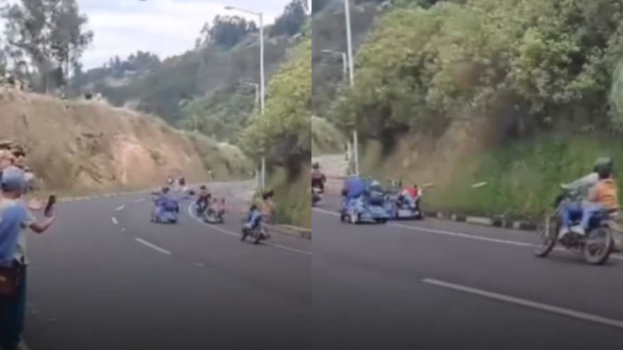 Profesor murió en competencia de carros de balineras en Nariño: otras cuatro personas resultaron heridas