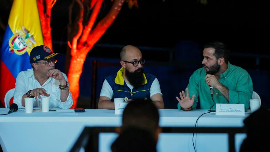 Ante Petro el gobernador de Córdoba insiste en soluciones estructurales para la Mojana