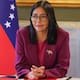 Delcy Rodríguez dice que recursos del petróleo serán destinados al sistema de salud de Venezuela
