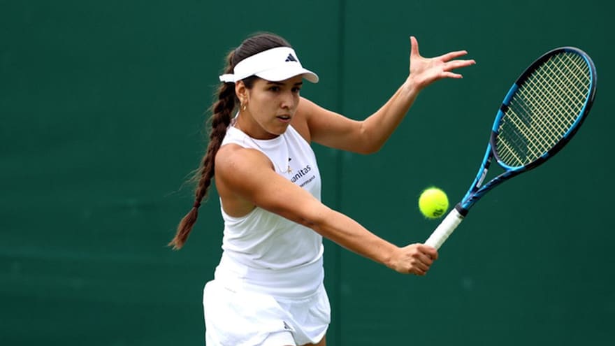 La colombiana Camila Osorio gana en su debut en Wimbledon
