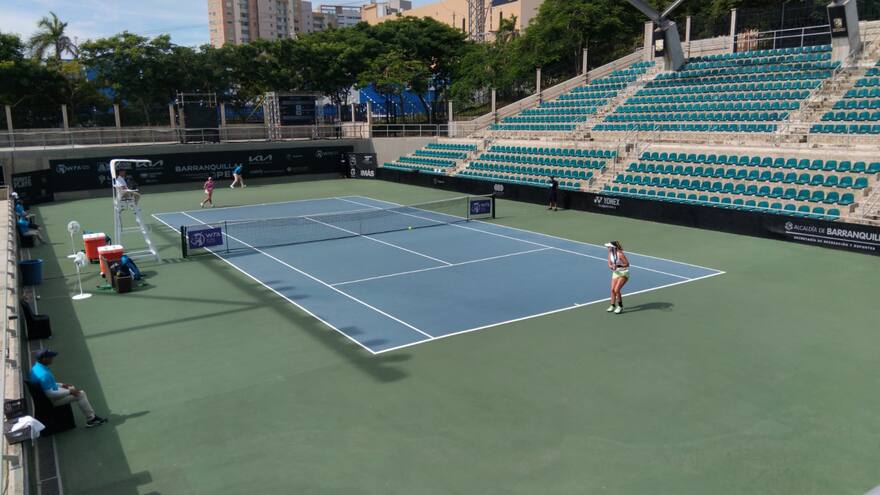 Arranca en pleno el W125 Barranquilla Open de tenis