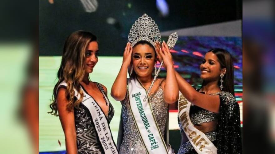La colombiana Isabella Bermúdez se coronó como Reina Internacional del Café
