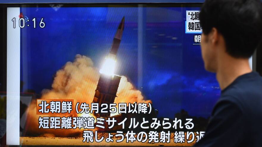 Corea del Norte vuelve a disparar 'proyectiles no identificados'