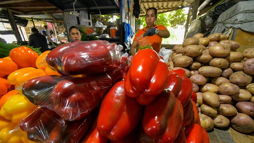 Papaya y pimentón bajan de precios y están al alza el limón y la cebolla