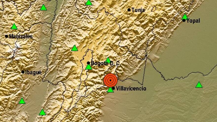 Sismo en Colombia hoy domingo 24 de septiembre: tuvo como epicentro El Calvario, Meta