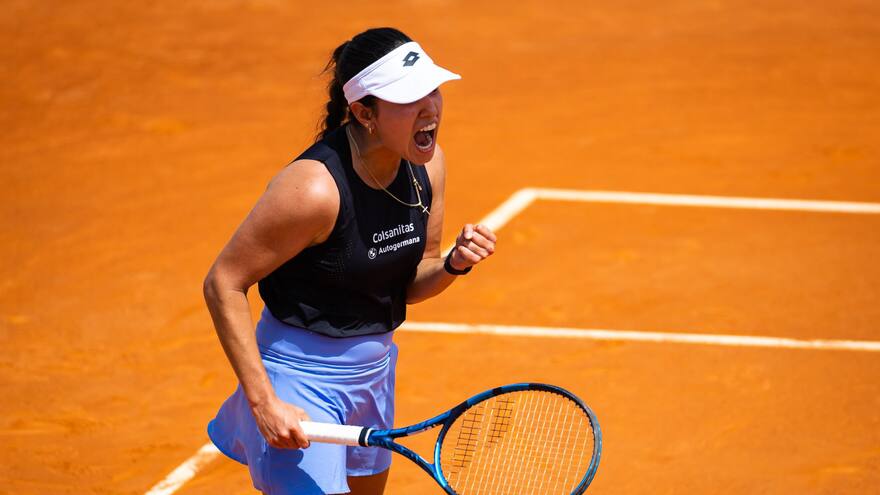 ¡Sigue firme! Camila Osorio venció a la cuarta del mundo en Roma