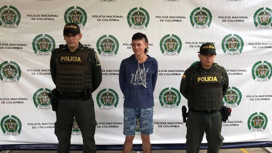 Capturan a ‘El Menor’, presunto involucrado en dos homicidios en Santander