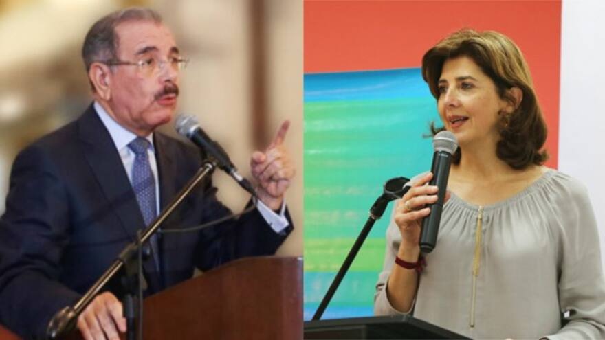 María Angela Holguín asiste a posesión de Danilo Medina en República Dominicana