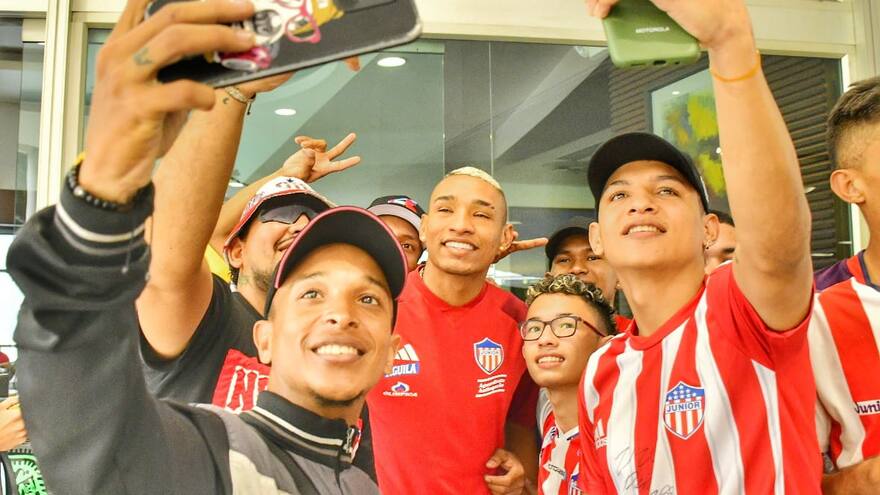 Jermein Peña, uno de los más queridos por los hinchas de Junior