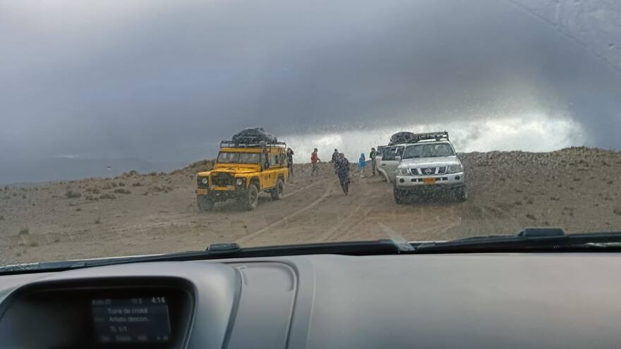 32 turistas fueron rescatados tras deslizamientos en el Parque Los Nevados