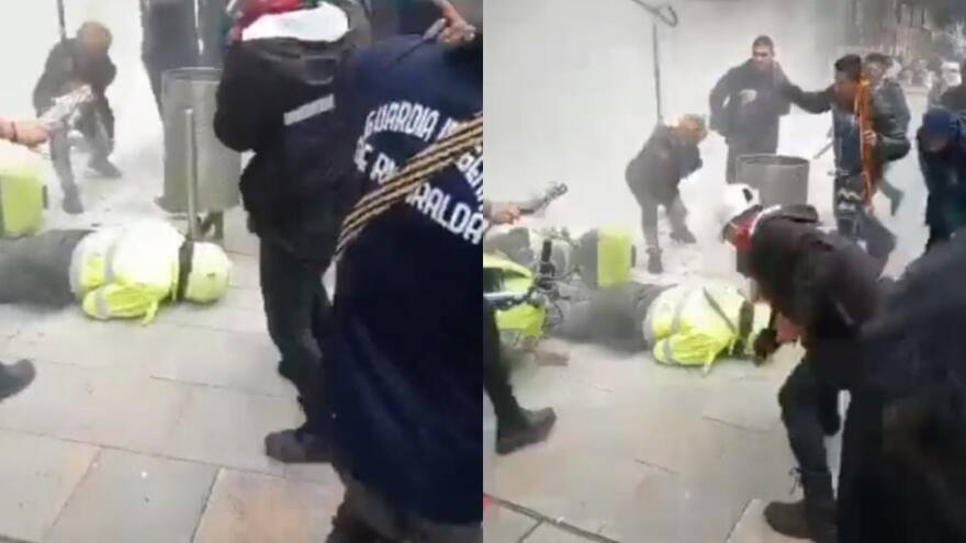 $50 millones de recompensa por los agresores de policías en Bogotá