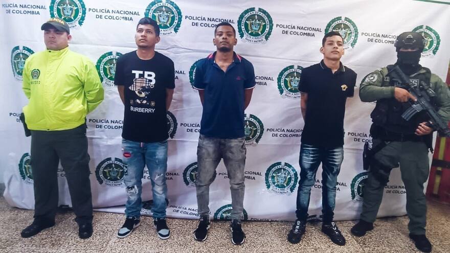 Golpe a la delincuencia en Barranquilla: capturan a tres sujetos, uno de los más buscados entre ellos