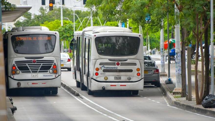 Transmetro anuncia suspensión de operación en la troncal Murillo y en Portal de Soledad por bloqueos