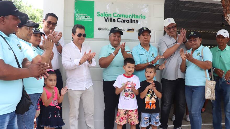 Alcaldía de Baranoa refuerza lazos vecinales con recuperación del Salón Comunitario de Villa Carolina