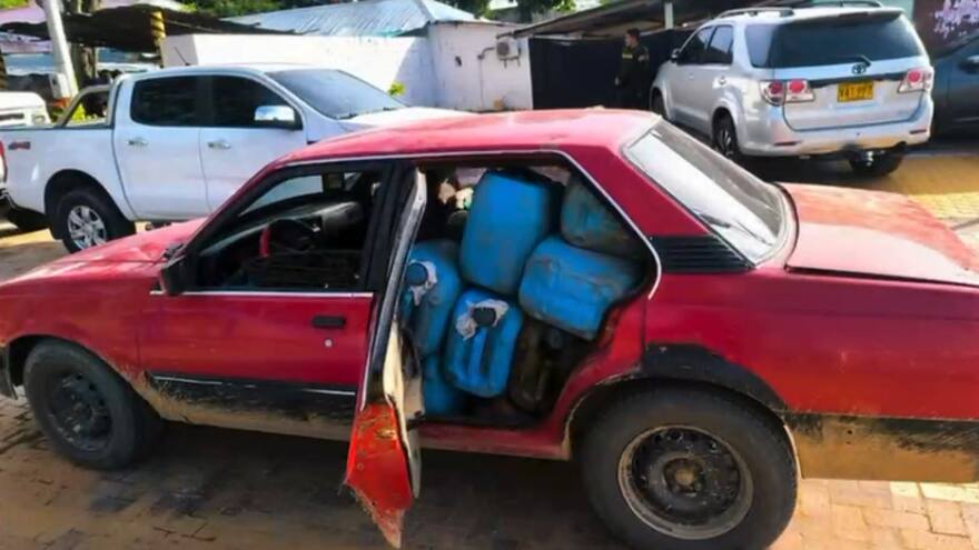 Incautaron más de 3.500 galones de combustible ilegal en Pelaya