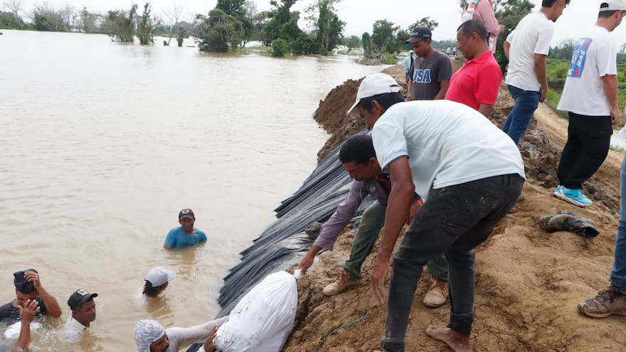 Aumenta emergencia en la Mojana tras ruptura de boquete de Los Arrastres