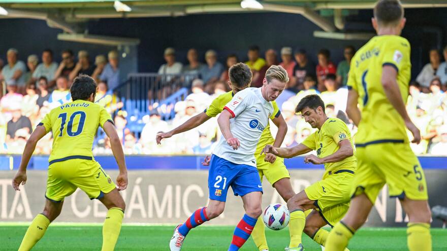 Fiesta de goles: Barcelona se llevó el triunfo con un 4-3 ante Villarreal